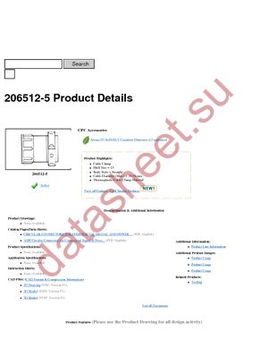 206512-5 datasheet  